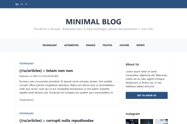 minimal-blog